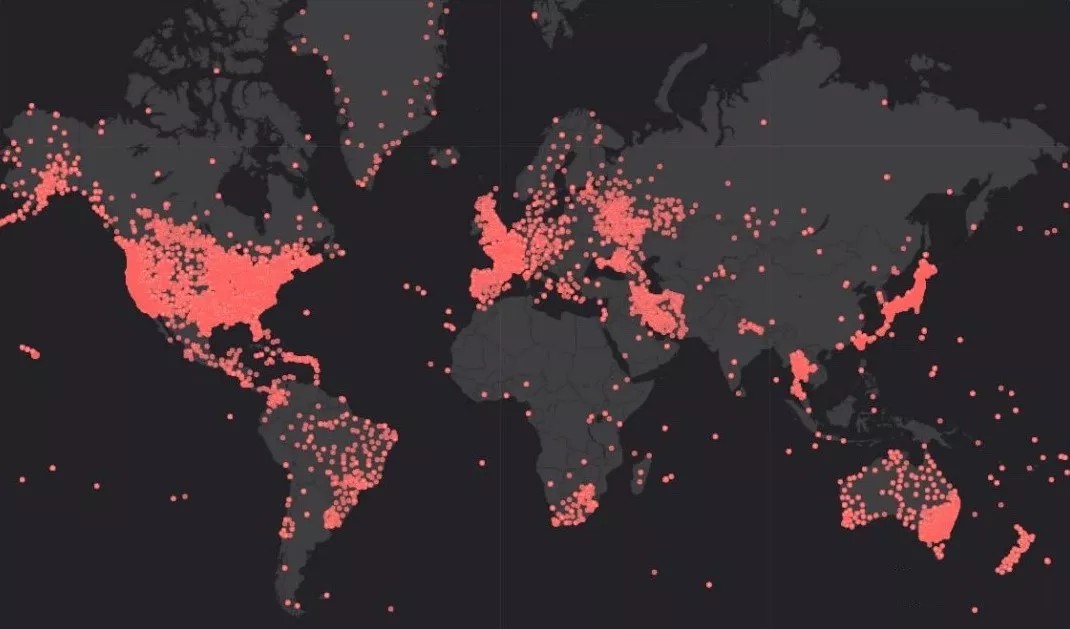 全球范圍連續(xù)運行參考站(CORS站點分布) 全球范圍連續(xù)運行參考站(CORS站點分布)